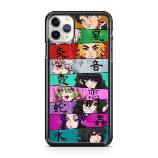 Kimetsu No Yaiba Demon Slayer Hashira Pillars iPhone 12 / 12 Pro / 12 Pro Max / 12 Mini Case