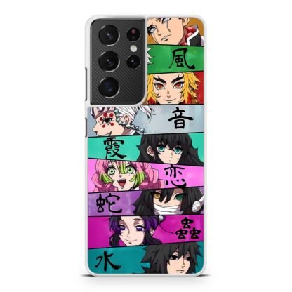 Kimetsu No Yaiba Demon Slayer Hashira Pillars Samsung Galaxy S21 / S21 Plus / S21 Ultra / S21 FE Case - Image 2