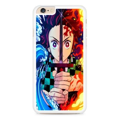 Kimetsu No Yaiba Demon Slayer Tanjiro iPhone 6 / 6S / 6 Plus / 6S Plus Case - Image 2