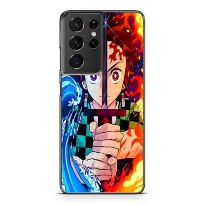 Kimetsu No Yaiba Demon Slayer Tanjiro Samsung Galaxy S21 / S21 Plus / S21 Ultra / S21 FE Case