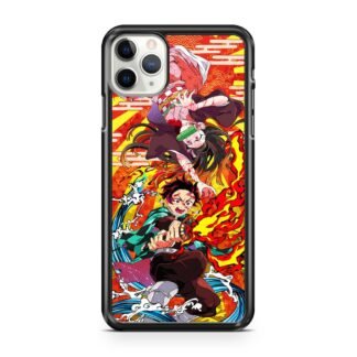 Kimetsu No Yaiba Demon Slayer Tanjiro Nezuko iPhone 12 / 12 Pro / 12 Pro Max / 12 Mini Case
