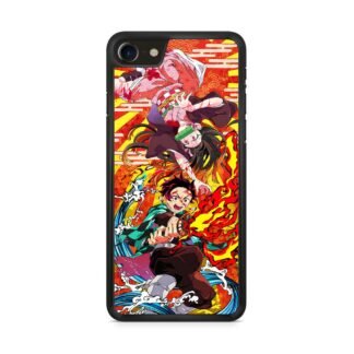 Kimetsu No Yaiba Demon Slayer Tanjiro Nezuko iPhone 7 / 8 / SE 2020 / SE 2022 Case