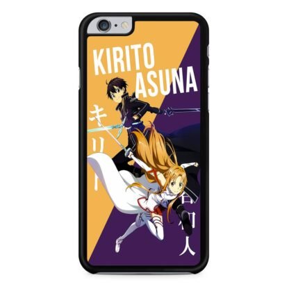 Kirito Asuna Sword Art Online iPhone 6 / 6S / 6 Plus / 6S Plus Case