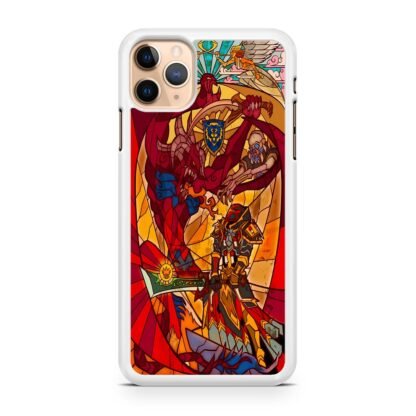 Knight Dragon Slayer Mosaic iPhone 13 / 13 Pro / 13 Pro Max / 13 Mini Case - Image 2