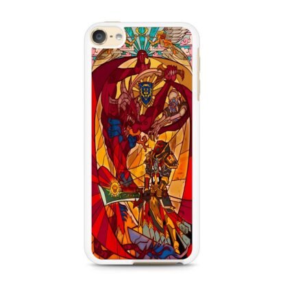 Knight Dragon Slayer Mosaic iPod Touch 6 / 7 Case - Image 2