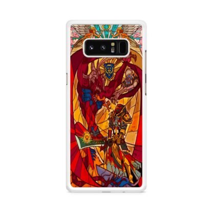 Knight Dragon Slayer Mosaic Samsung Galaxy Note 8 Case - Image 2