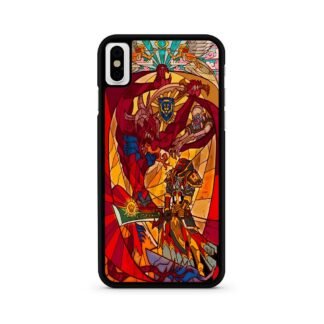 Knight Dragon Slayer Mosaic iPhone X / XR / XS / XS Max Case