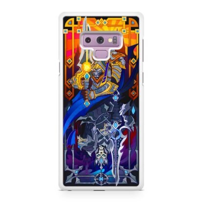 Knight of Sun And Moon Cover Samsung Galaxy Note 9 Case - Image 2