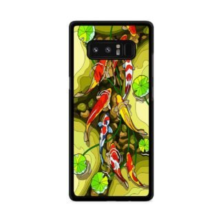 Koi Pond Cover Samsung Galaxy Note 8 Case