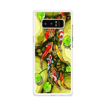 Koi Pond Cover Samsung Galaxy Note 8 Case - Image 2