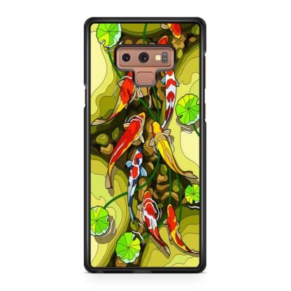 Koi Pond Cover Samsung Galaxy Note 9 Case