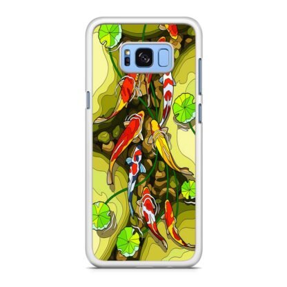Koi Pond Cover Samsung Galaxy S8 / S8 Plus Case - Image 2