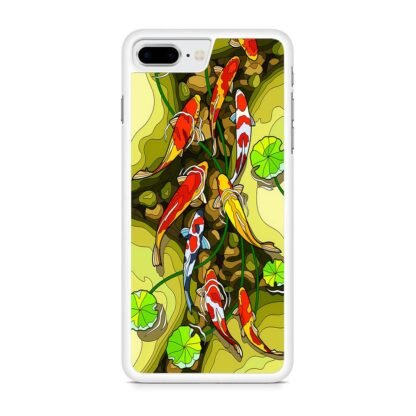 Koi Pond Cover iPhone 7 Plus / 8 Plus Case - Image 2