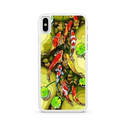 Koi Pond Cover iPhone X / XR / XS / XS Max Case - Image 2