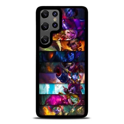 League of Legends Tristana Collage Samsung Galaxy S25 / S25 Plus / S25 Ultra Case