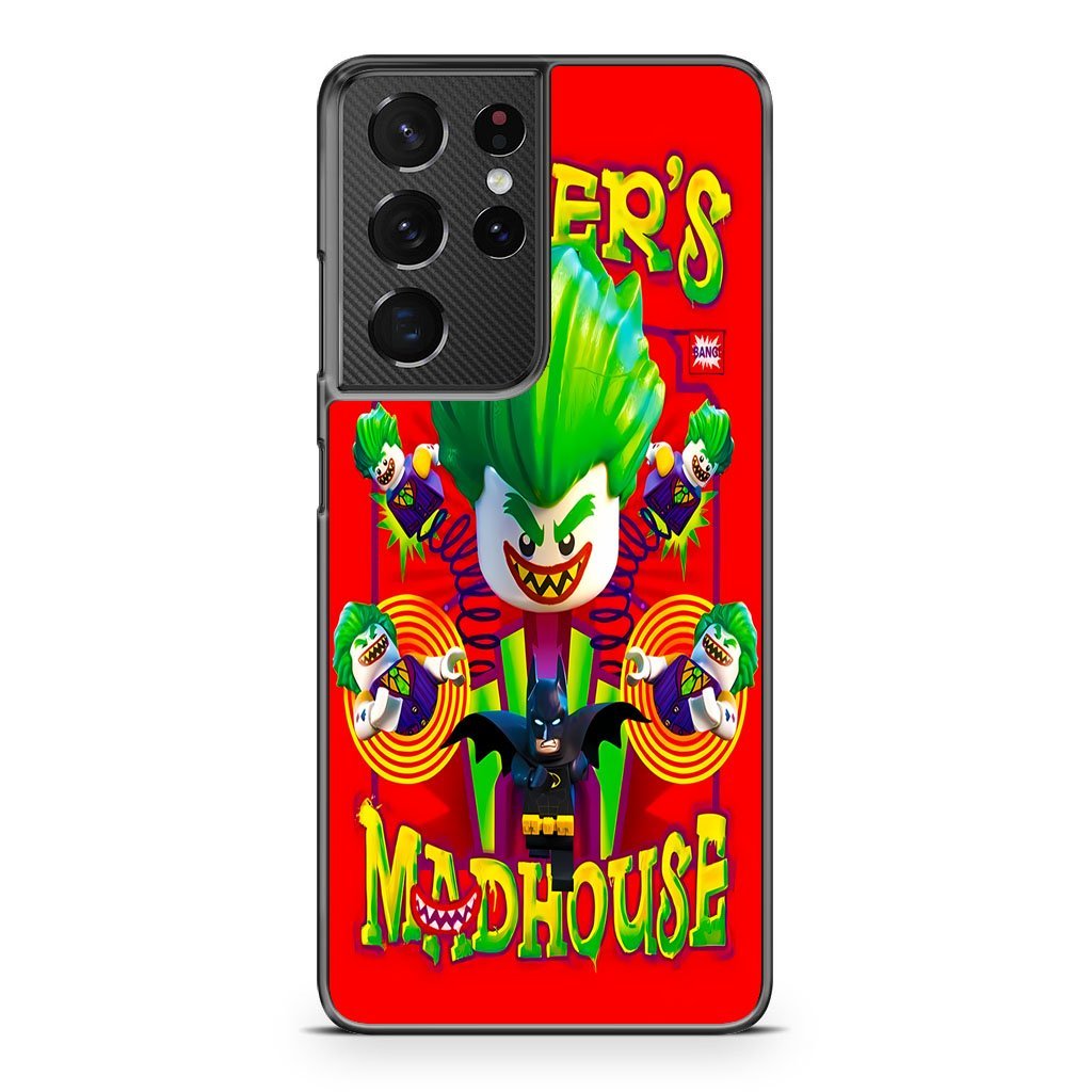 Lego Joker Madhouse Samsung Galaxy S21 / S21 Plus / S21 Ultra / S21 FE Case