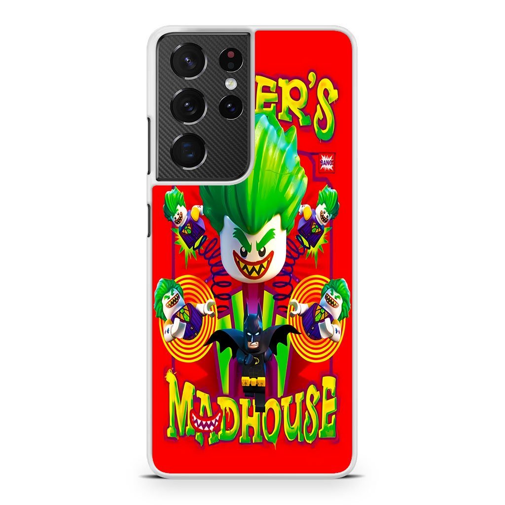 Lego Joker Madhouse Samsung Galaxy S21 / S21 Plus / S21 Ultra / S21 FE Case - Image 2