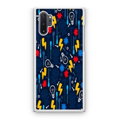 Light Bulb Puzzle Collage Samsung Galaxy Note 10 / Note 10 Plus Case - Image 2
