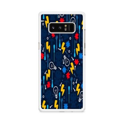 Light Bulb Puzzle Collage Samsung Galaxy Note 8 Case - Image 2