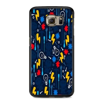 Light Bulb Puzzle Collage Samsung Galaxy S6 / S6 Edge / S6 Edge Plus Case