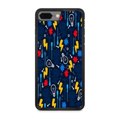 Light Bulb Puzzle Collage iPhone 7 Plus / 8 Plus Case