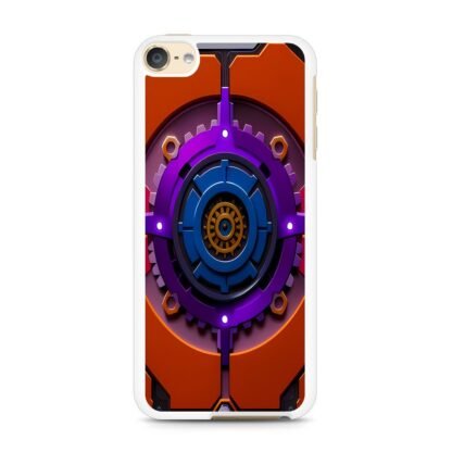 Light Gear Purple Orange Core iPod Touch 6 / 7 Case - Image 2