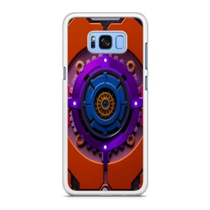 Light Gear Purple Orange Core Samsung Galaxy S8 / S8 Plus Case - Image 2