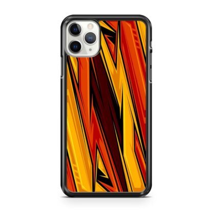 Lightning Red Blitz Pattern iPhone 12 / 12 Pro / 12 Pro Max / 12 Mini Case