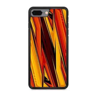 Lightning Red Blitz Pattern iPhone 7 Plus / 8 Plus Case