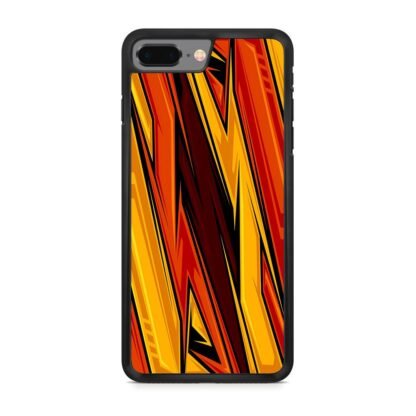 Lightning Red Blitz Pattern iPhone 7 Plus / 8 Plus Case