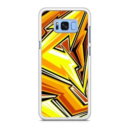 Lightning Yellow Blitz Cover Samsung Galaxy S8 / S8 Plus Case - Image 2