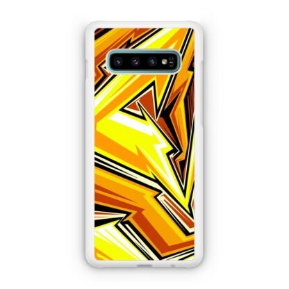 Lightning Yellow Blitz Cover Samsung Galaxy S10 / S10e / S10 Plus / S10 5G Case - Image 2