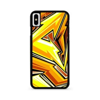 Lightning Yellow Blitz Cover iPhone X / XR / XS / XS Max Case
