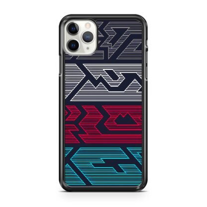 Line Gap Multitone Pattern iPhone 12 / 12 Pro / 12 Pro Max / 12 Mini Case