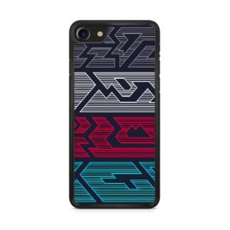 Line Gap Multitone Pattern iPhone 7 / 8 / SE 2020 / SE 2022 Case
