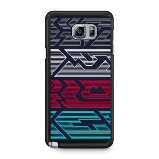 Line Gap Multitone Pattern Samsung Galaxy Note 5 Case