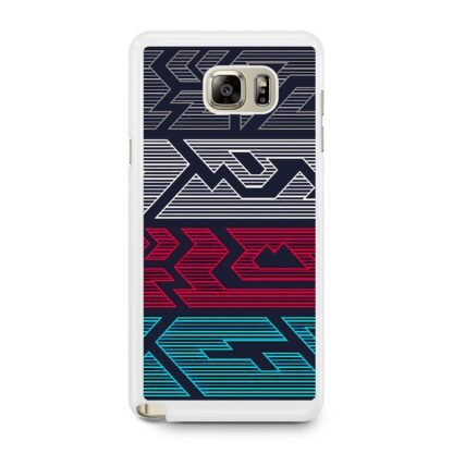 Line Gap Multitone Pattern Samsung Galaxy Note 5 Case - Image 2