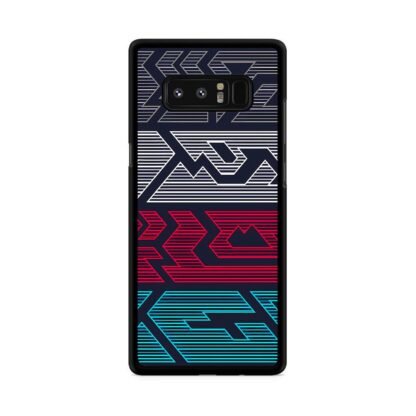 Line Gap Multitone Pattern Samsung Galaxy Note 8 Case