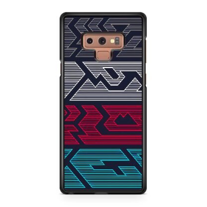 Line Gap Multitone Pattern Samsung Galaxy Note 9 Case