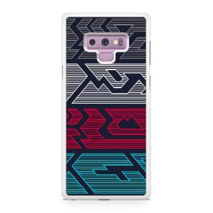 Line Gap Multitone Pattern Samsung Galaxy Note 9 Case - Image 2