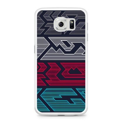 Line Gap Multitone Pattern Samsung Galaxy S6 / S6 Edge / S6 Edge Plus Case - Image 2