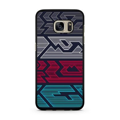 Line Gap Multitone Pattern Samsung Galaxy S7 / S7 Edge Case