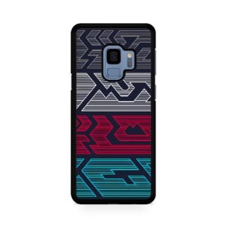 Line Gap Multitone Pattern Samsung Galaxy S9 / S9 Plus Case