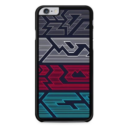 Line Gap Multitone Pattern iPhone 6 / 6S / 6 Plus / 6S Plus Case
