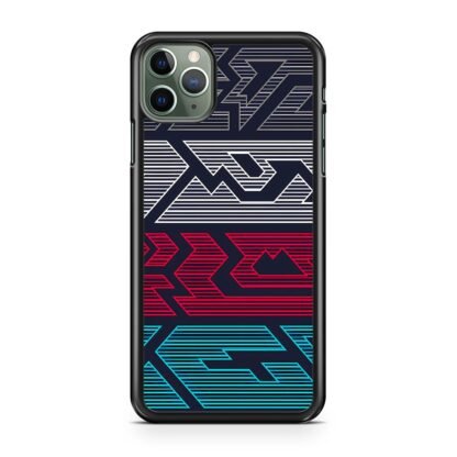 Line Gap Multitone Pattern iPhone 15 / 15 Plus / 15 Pro / 15 Pro Max Case