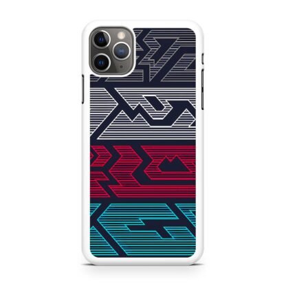 Line Gap Multitone Pattern iPhone 15 / 15 Plus / 15 Pro / 15 Pro Max Case - Image 2