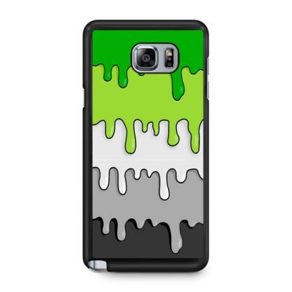 Liquid Color Slime Drop Samsung Galaxy Note 5 Case