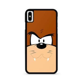 Looney Tunes Tasmanian Devil Face iPhone X / XR / XS / XS Max Case
