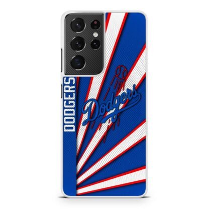 Los Angeles Dodgers MLB Logo Samsung Galaxy S21 / S21 Plus / S21 Ultra / S21 FE Case - Image 2