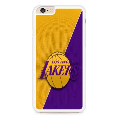 Los Angeles Lakers Carbon Logo iPhone 6 / 6S / 6 Plus / 6S Plus Case - Image 2